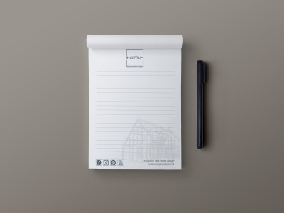 Notepad Presentation Mockup