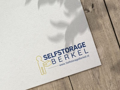Selfstorage logo WEBSITE MOCKUP