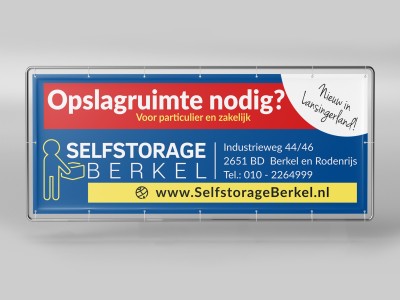 Spandoek Selfstorage WEBSITE MOCKUP